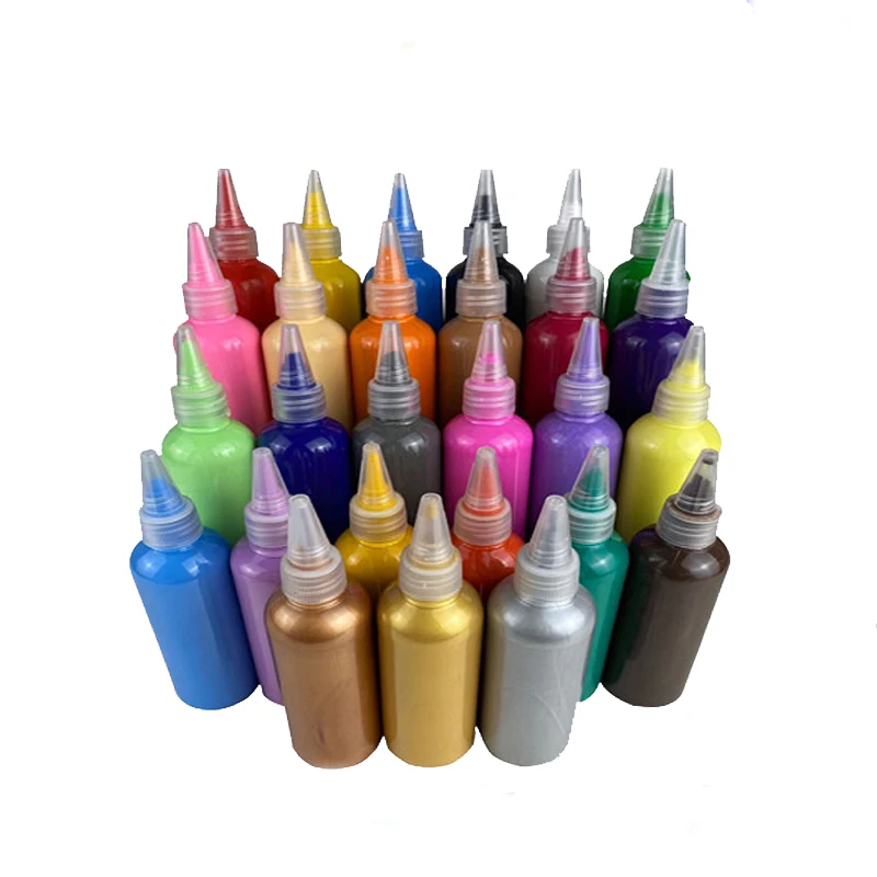 8-500 мл акриловая краска на заказ 1000 видов цветов, небольшой минимальный заказ, несколько классов