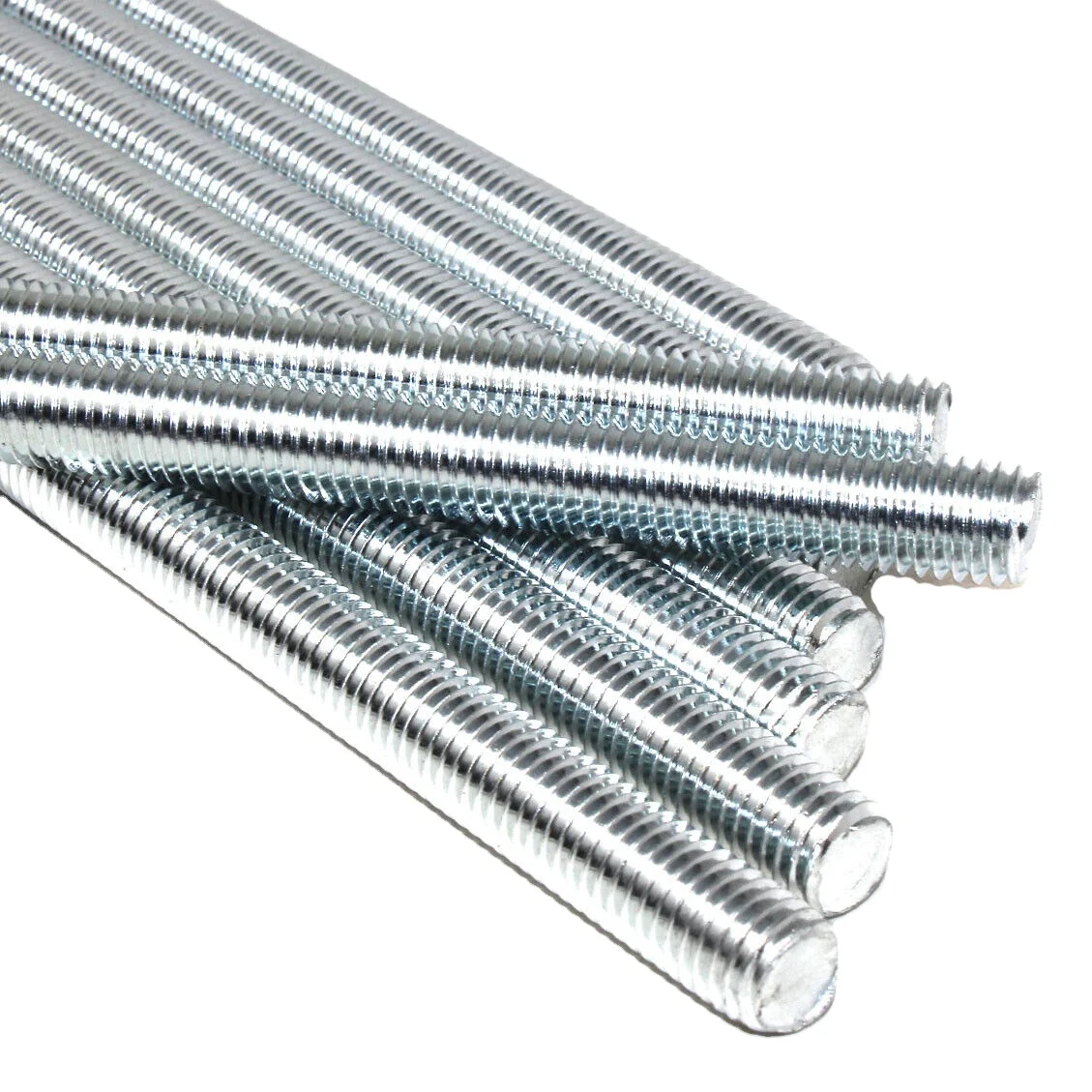 Long Metric Full Threaded Rod 2pcs M8 SS304 Threaded Bars 300mm (0.3mtr) Long for Connect