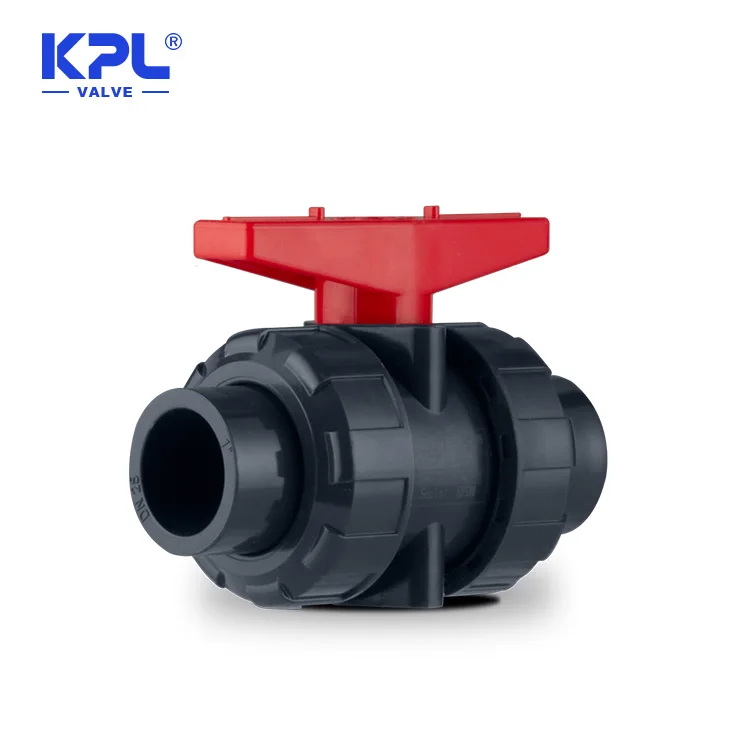 Kepler 2 Way True Union Plastic Manual Ball Valve UPVC Ball Valve