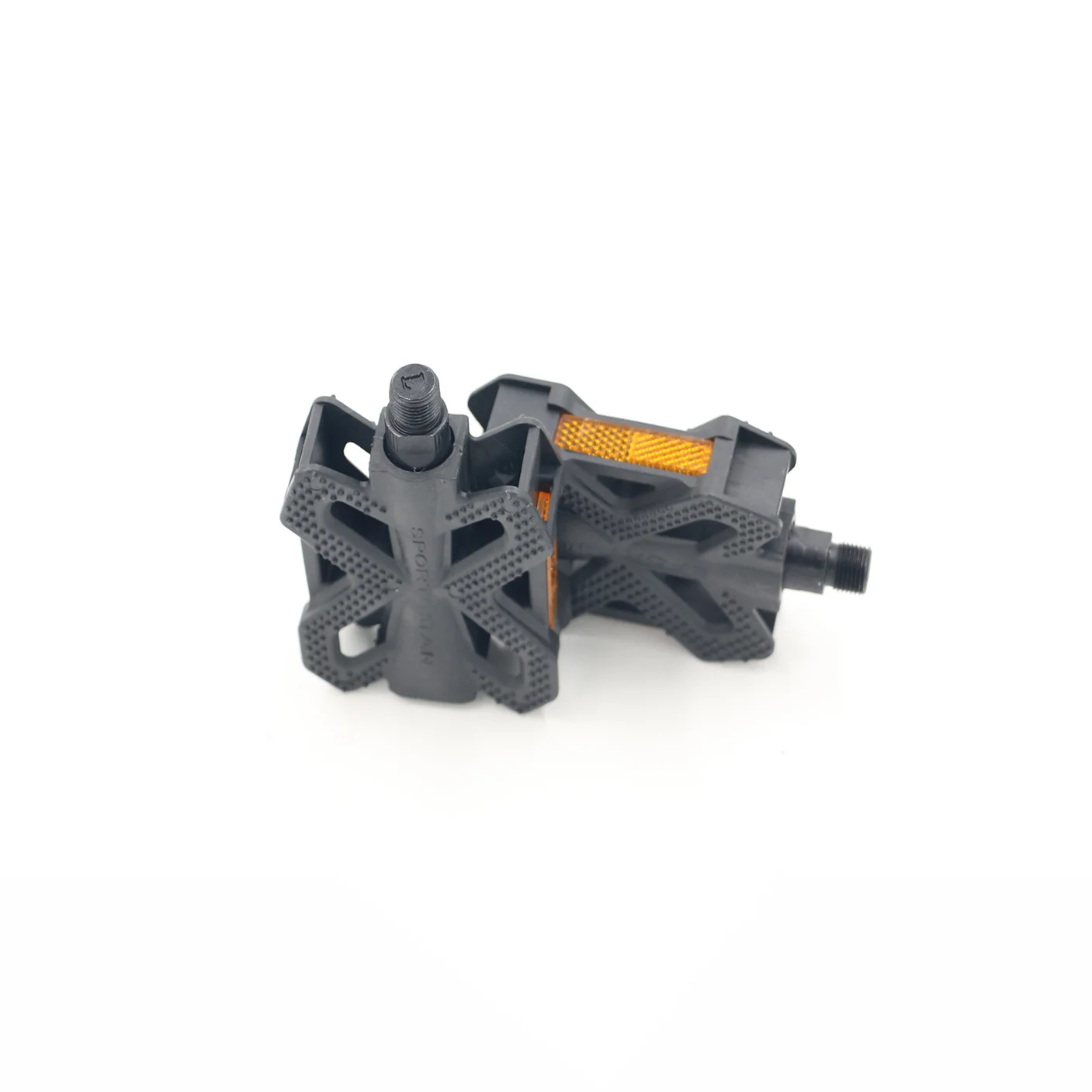 Bicycle Pedal Deck Bike Accessories Universal Black Plastic Bicycle Parts Pedal Mountain BIke Jueshuai Strong Comfortable MTB