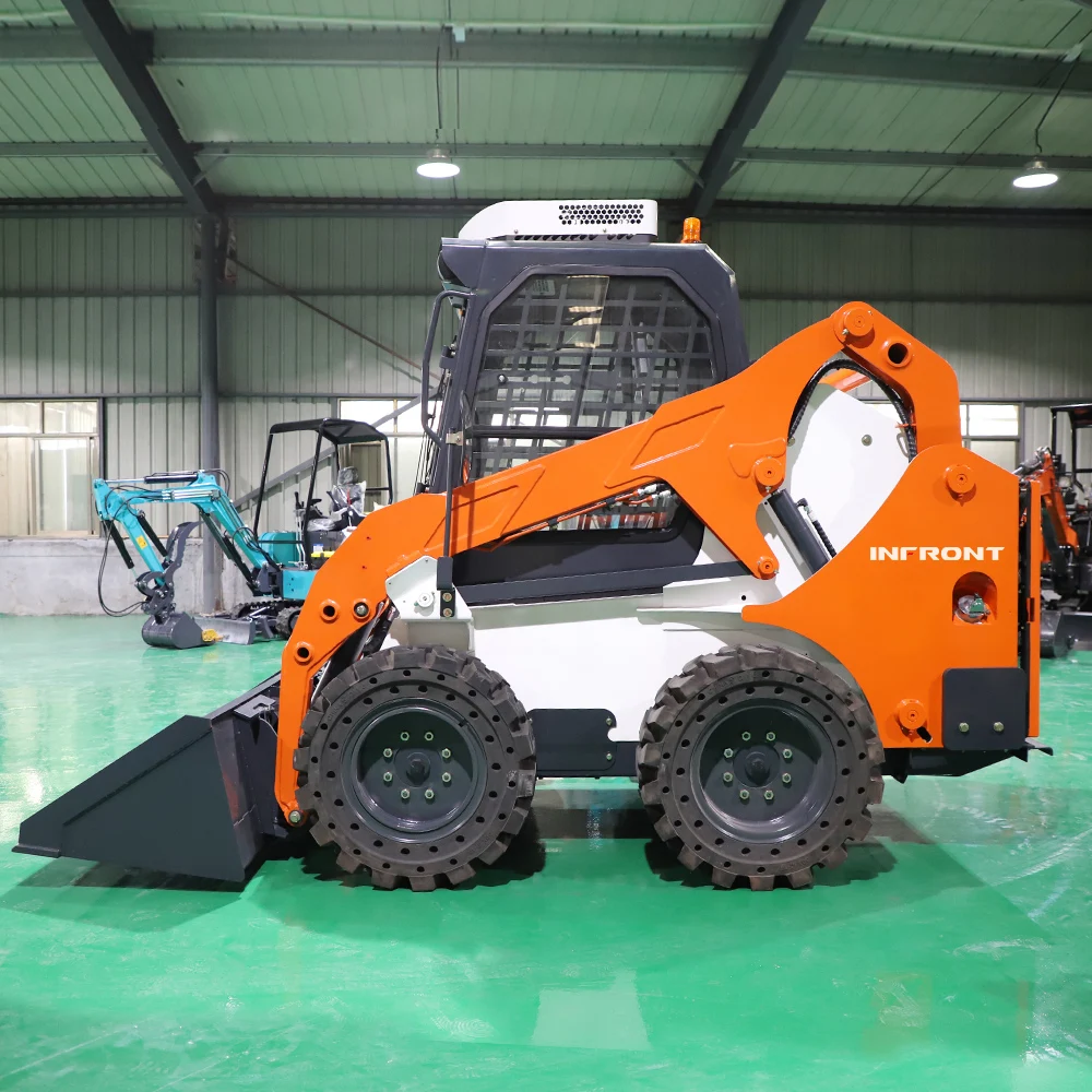 0.2 ton 0.3ton 0.4ton 0.5 ton 0.8 ton mini skid steer loader For home and construction China manufacturer skid steer loader