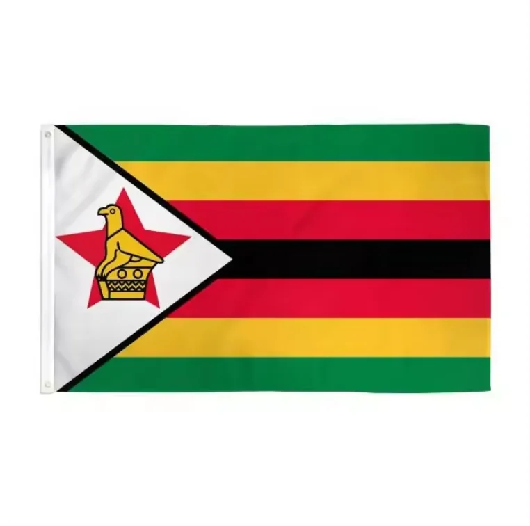 National flag polyester double sided flag China America Zimbabwe Canada England Germany country flag 3x5 feet  4x6 feet