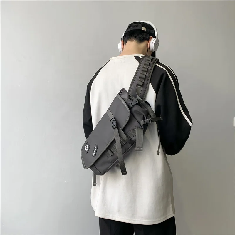 
New 2021 Waterproof nylon messenger bag for men messenger bags 