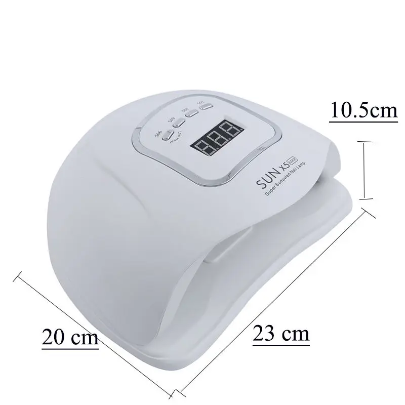 Sun X5 Max Nail Tools Double Hands Fast Drying Machine Sun X Gel Flash Cure Sun Uv Led Nail Lamp