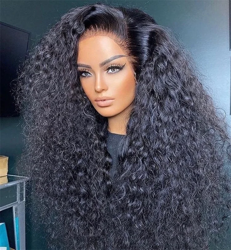 
Парик из натуральных волос для чернокожих женщин, 13x4 13x6 