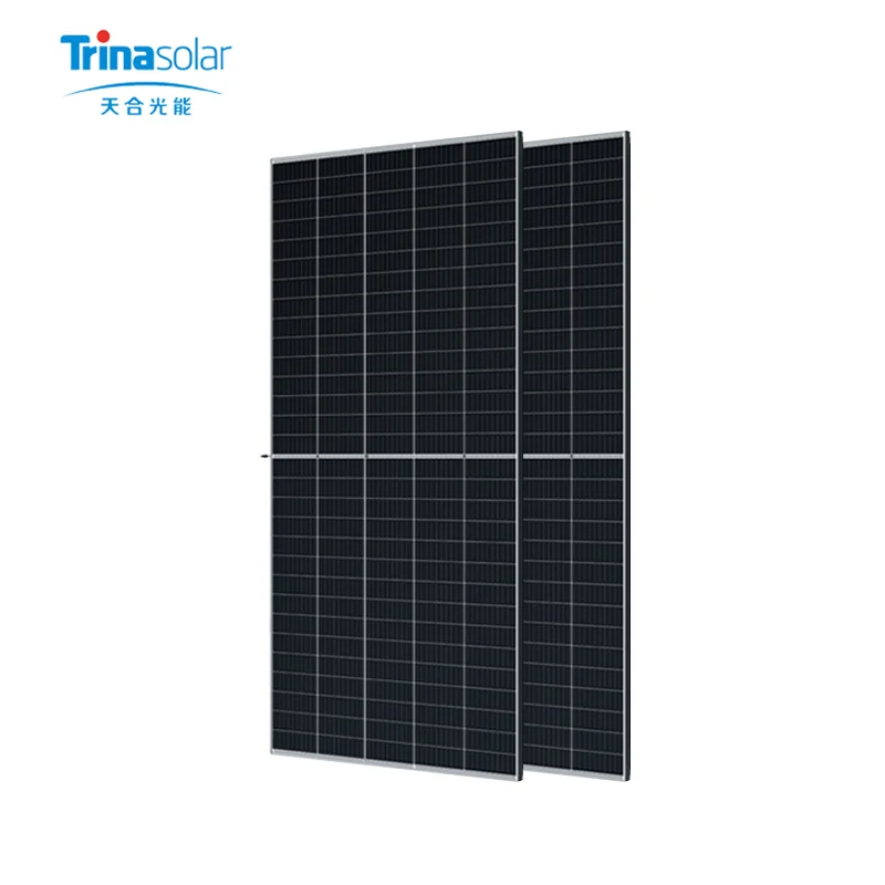Solar panel 500W Trina China vertex bifacial dual glass  monocrystalline thin film 400w 450w 500 watts solar power panel cell