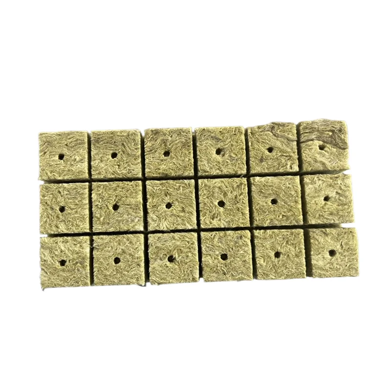 Best price for greenhouse seedlings, hydroponic rock wool seedlings cuboid
