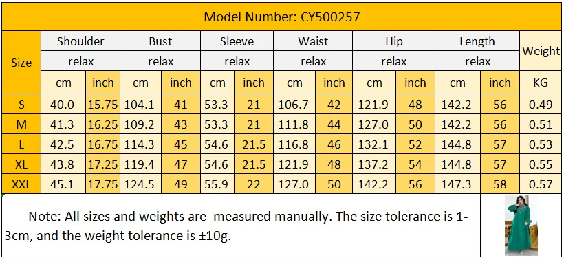 20245257 Green Abayas Long Sleeve High Neck Islamic Clothing Caftan Dresses With Rhinestones