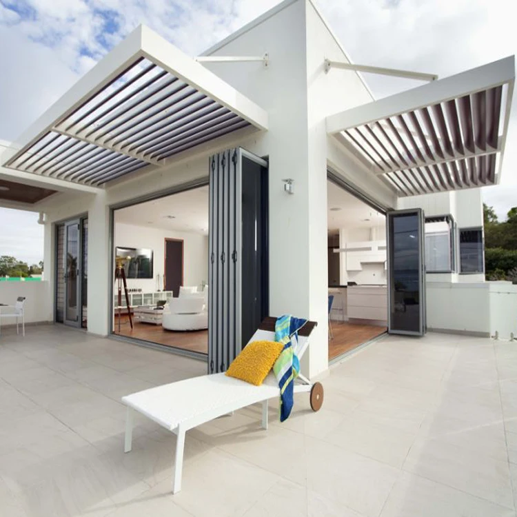 
Motorized Aluminum Sun Shutters/Louvers For Building Roof Sun Shades Louver 