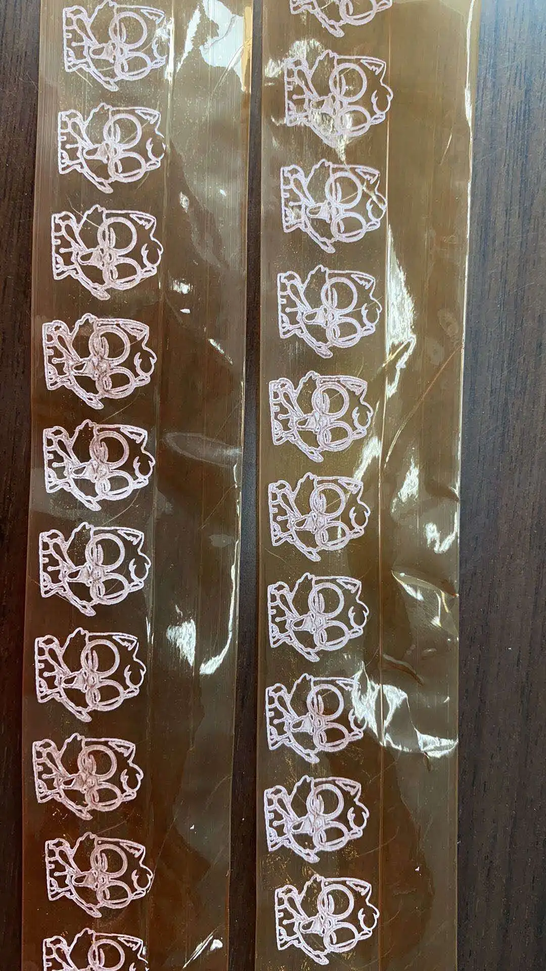 Красные переносные оболочки целлюлозы без кожицы Халяль колбасные оболочки