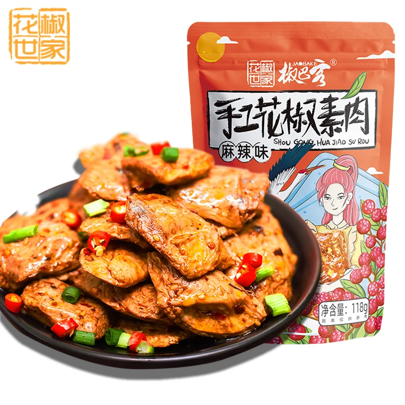 Азия острая веганское мясо ручной работы картофель фри комнатная температура хранение пищи горелка бобов горячая распродажа Оптовая Продажа Корейская