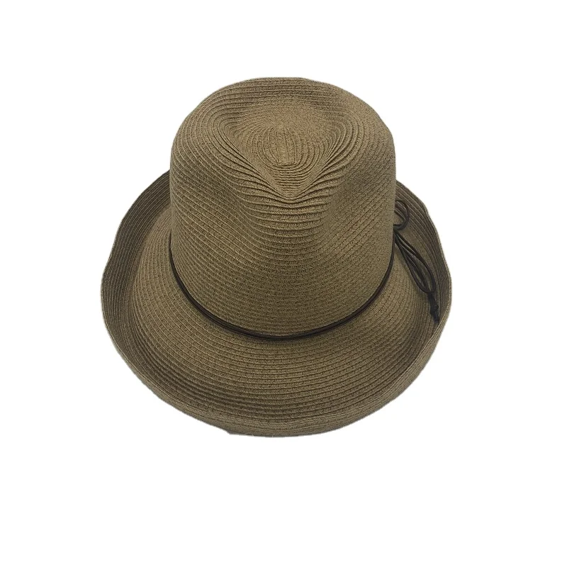 Новинка 2021, модная винтажная элегантная шляпа в классическом стиле, широкая Федора, джазовая шляпа
