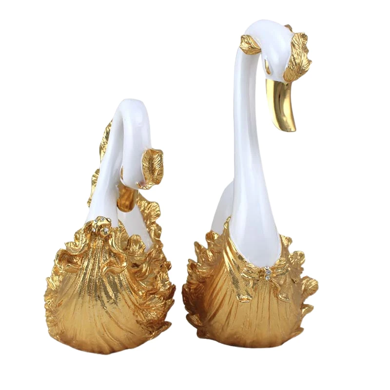 New Product Resin Epoxy Crystal Clear High-End Home Figurine Kit Fashion Swan Crafts