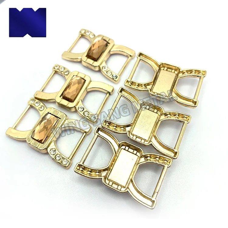 Decoration Fashion Belt Buckles Decoration Glossy Zinc Alloy Belt Buckles
