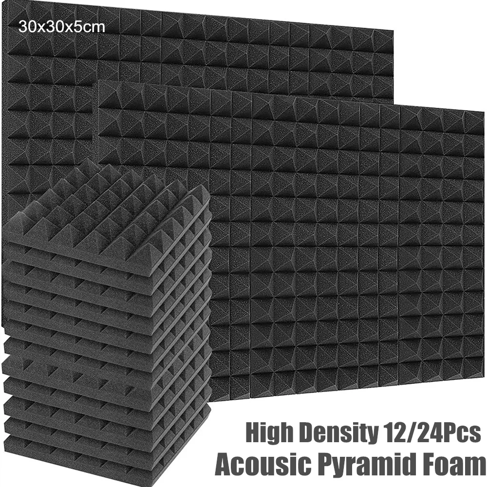 Anika Melamine with self adhesive Polyester fiber sound -absorbing cotton decorating panels acoustic foam panels soundproofin
