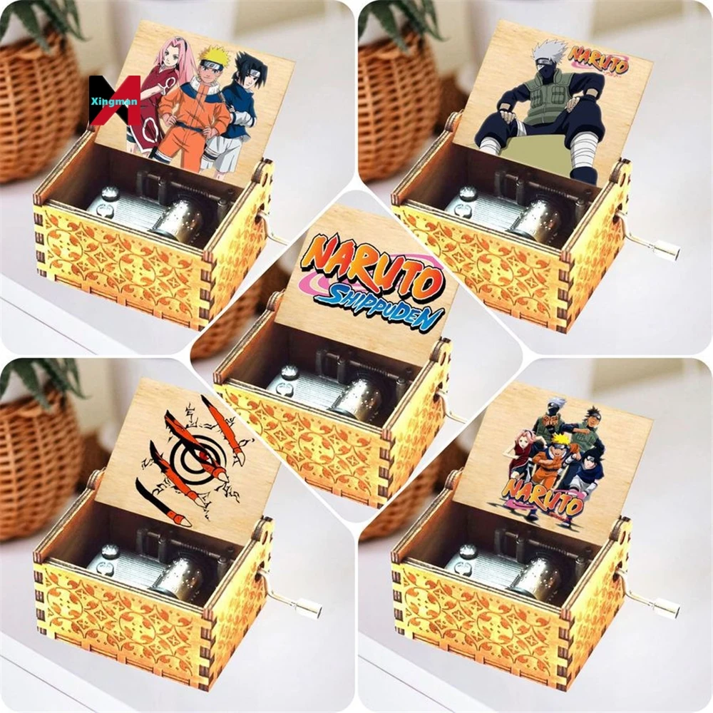 XM 21 дизайн новый подарок на заказ мелодия рукоятка Hatake Kakashi Uchiha Itachi лазерная гравировка аниме деревянная
