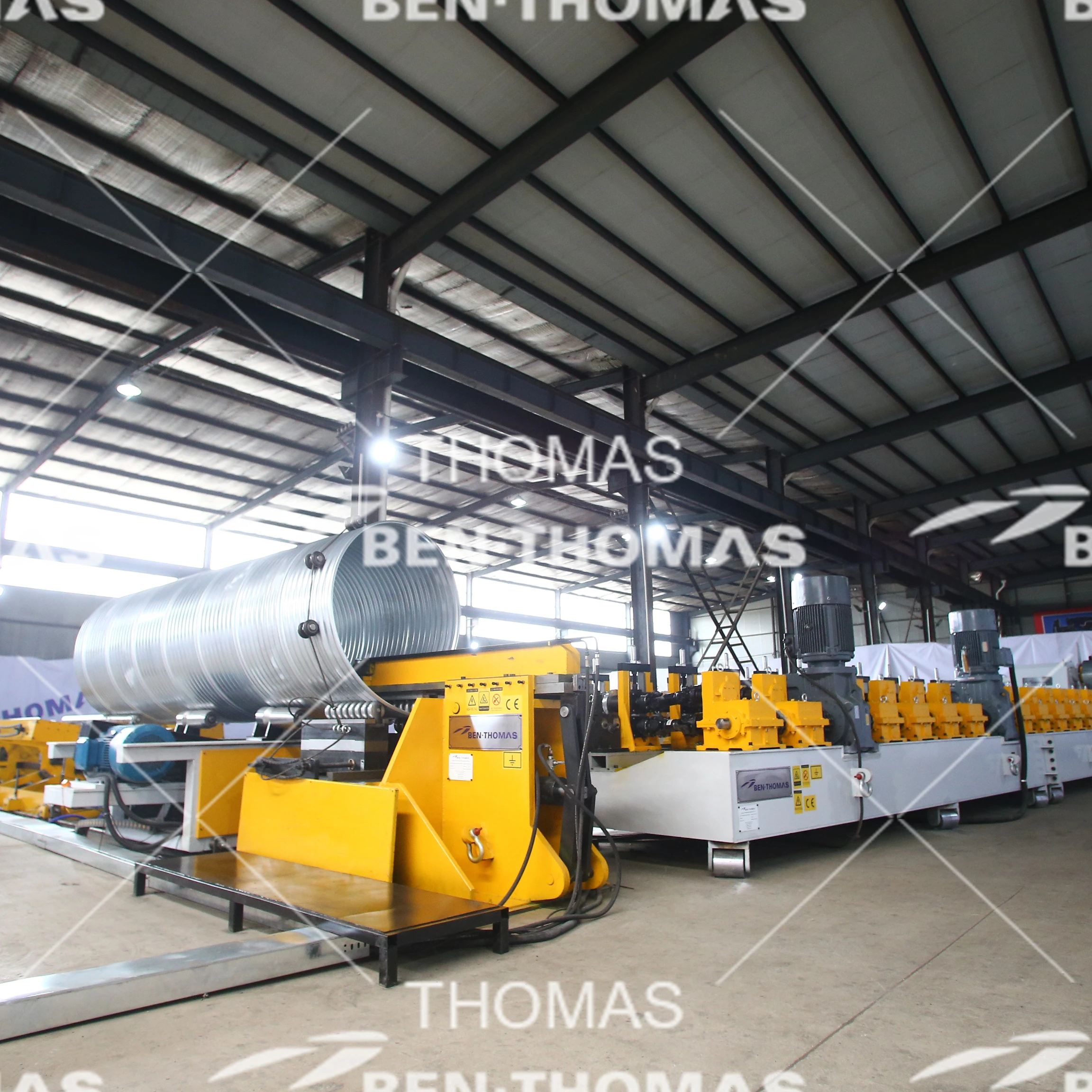 Китайский производитель, машина для изготовления гофрированных металлических труб