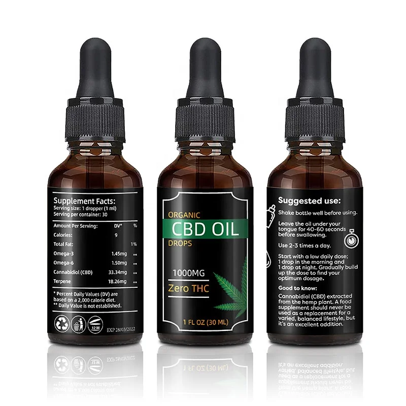  В наличии растительный экстракт органическое конопляное масло CBD 500 мг 1000 10000 для