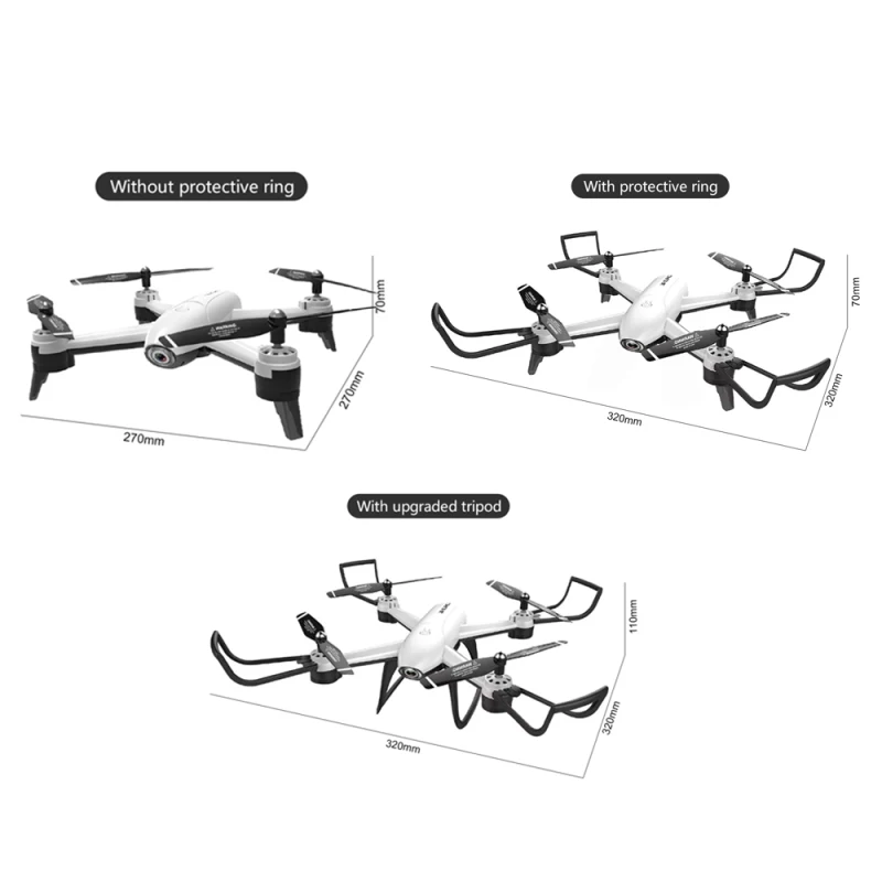 Радиоуправляемый квадрокоптер SG106 Wi-Fi FPV 360 градусов
