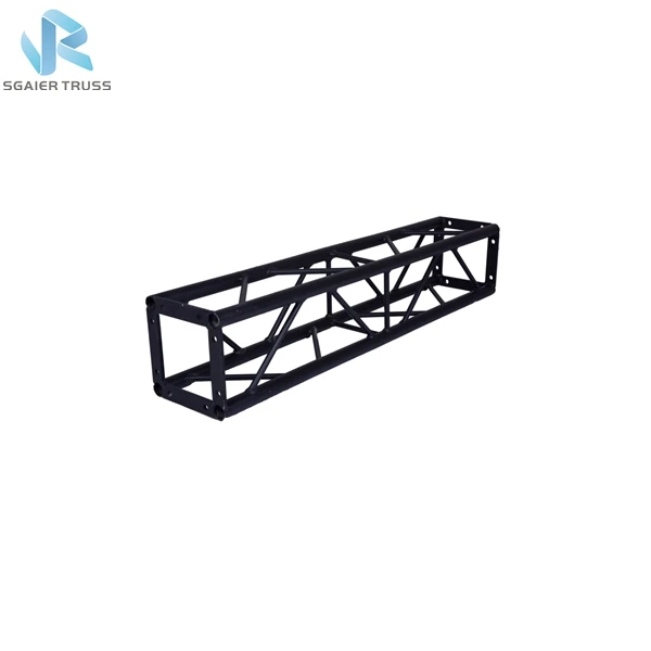 Black Lighting Decoration Spigot/bolt Truss, 200mm, 290mm Black Box Truss