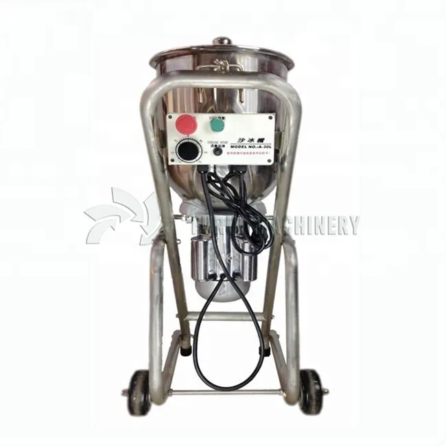 30L commercial crashed ice blender/ice drink crusher maker for ice cream shop