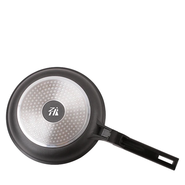 Die casting aluminum frypan non stick Induction marble coating frying pan
