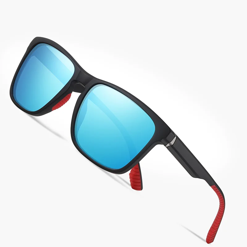 Rubber Nosepads Mirror Lenses Dual-color Injection Sunglasses TAC Sun Glasses Luxury 2024 Sunglasses