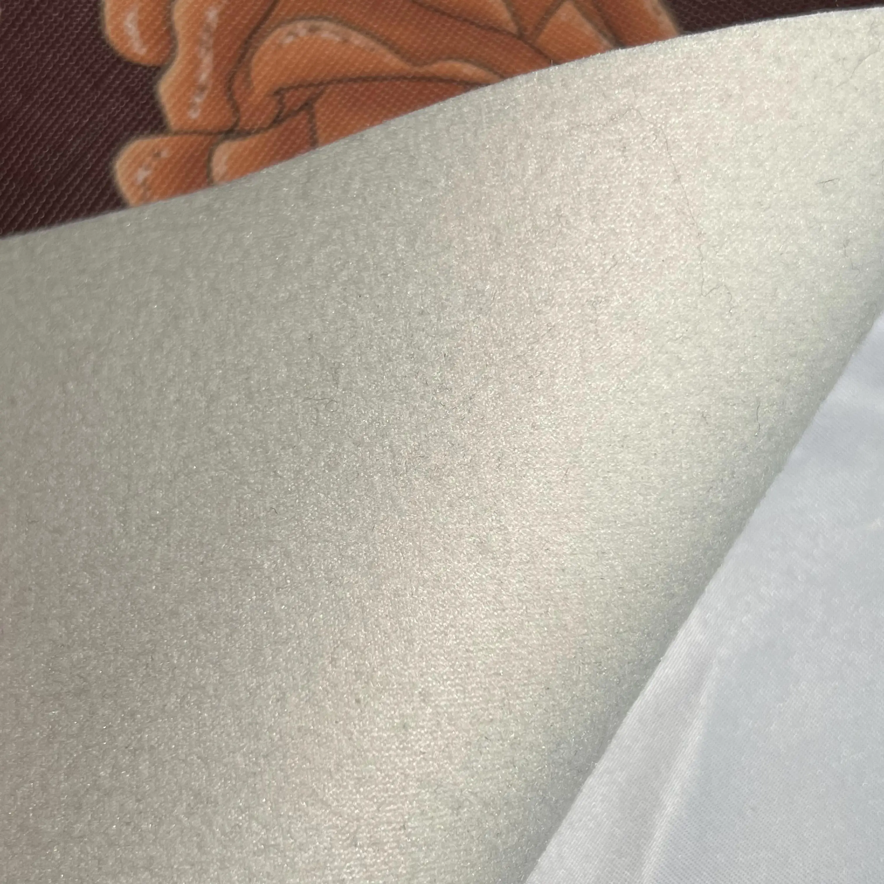 Digital printing Custom printed crisscross designer print faux synthetic leather sheet vinyl