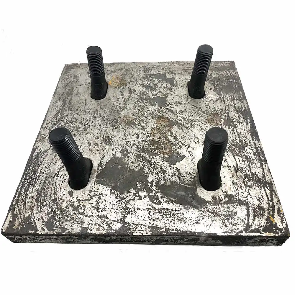 63RHC Cast Iron Casting Chocky Bar Laminated Wear Buttons and Wear Plate Wear Bars Blocks