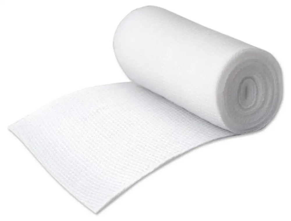 disposable high absorbent medical gauze bandage in surgical supplies