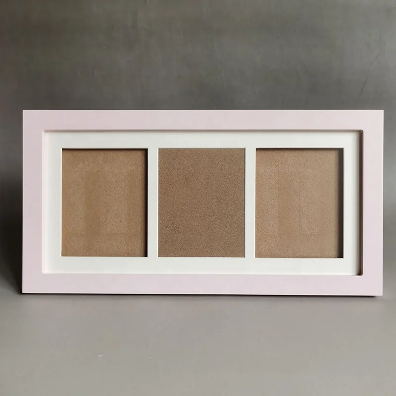 2022 newborn baby inkless footprint kit Non toxic and hand print clean touch ink pad for baby photo frame