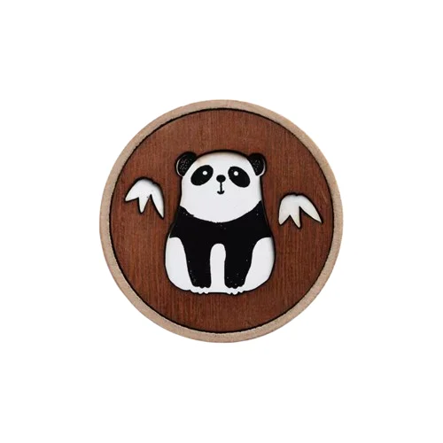 Hot Sale Promotional Gift Kitchen Bar Rest Room Multifunctional Cartoon Animal Souvenir Wooden Bottle Opener Fridge Magnets