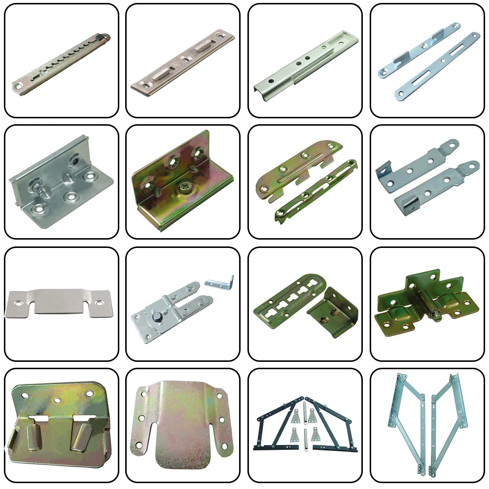 Iron Furniture Living Room Sofa Bed Pull Up Bracket Hinge