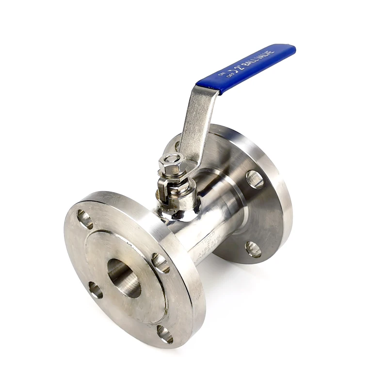 High sale stainless steel 304 316 hydraulic high pressure valve One-piece flanged ball valve  oil and gas valve