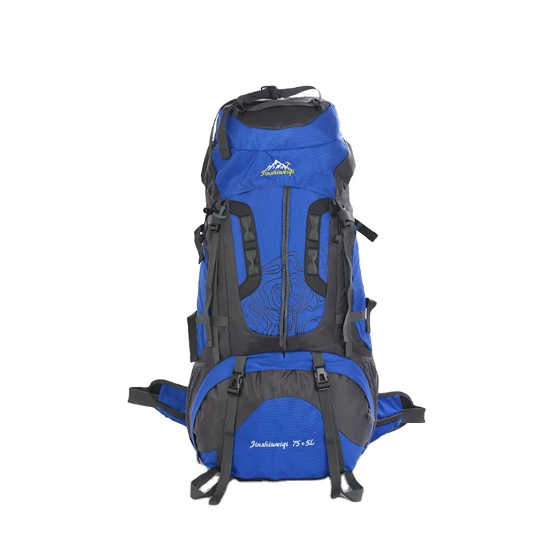 Custom 80L Softback Nylon Hiking Unisex Camping Sports Backpack Bag