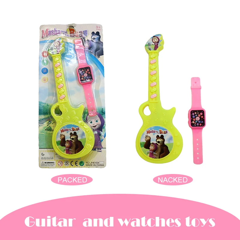 other pretend play & preschool promotion play house for kids plastic guitar toy watch role play toys for children
