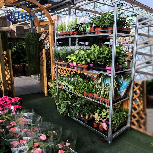 Plant transport trolleys flower pot carts hand trolley manufactures Cc Container Danish Trolley