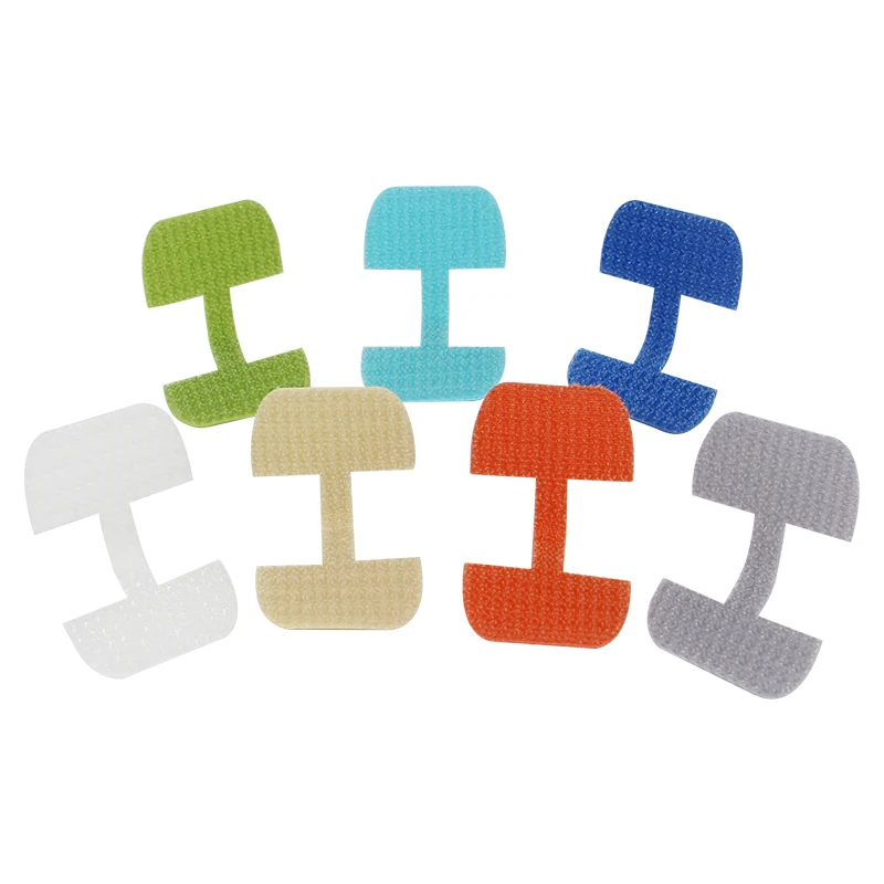 Factory Outlet Hook and Loop Cable Labels Write on Cord Labels Cable Management and Identification Wire Tags