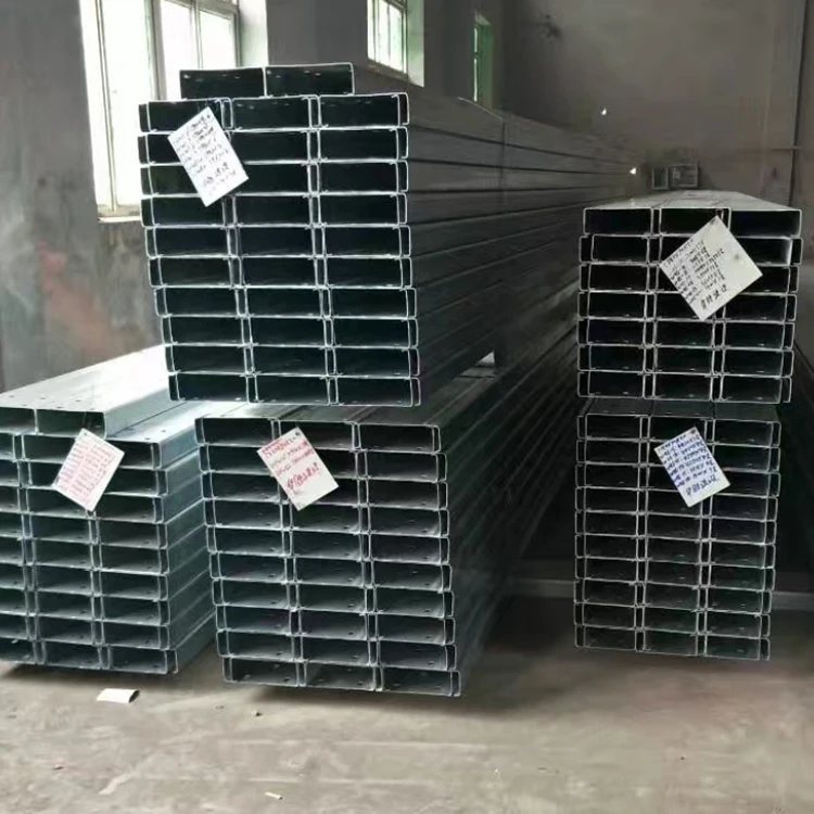 Best Prices of China SS330,SS440, Q345,1015 C channel steel galvanized steel for construction, industry, decoration