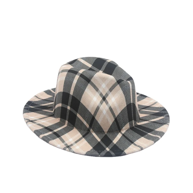 Wholesale Unisex Fashion Autumn and Winter Felt Fedora Hat Classic British Church Jazz Hat