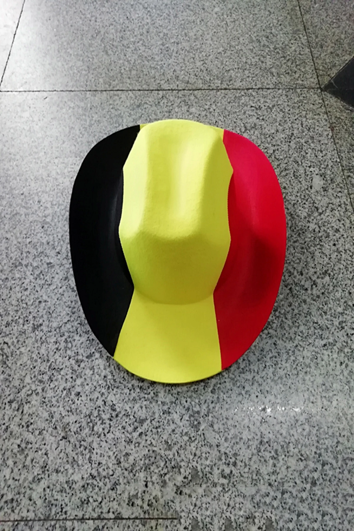 Manufacturer direct selling non-woven Flag Hat cowboy style hat jazz hat top can be customized