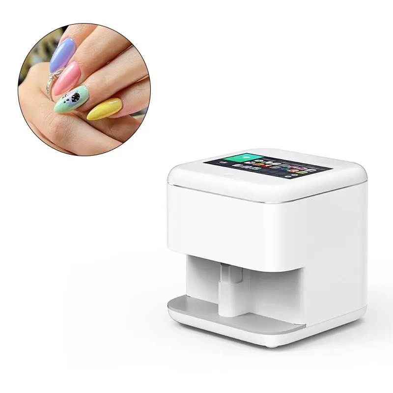 Beauty salon personal use wifi wireless mobile digital nail nails printer 3d wholesale price stock in hand