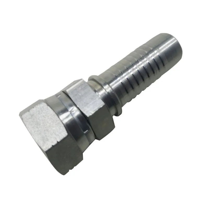 White Zinc Plated Finish Crimping Machine Hydraulic Hose Connections