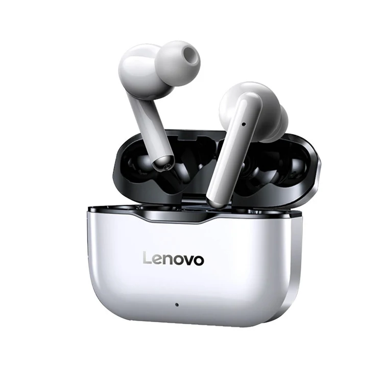 Original Lenovo LP1 Wireless Earphones With Charging Box Hot Sell 9D Stereo Waterproof Headsets And Noise Cancelling TWS Earbuds