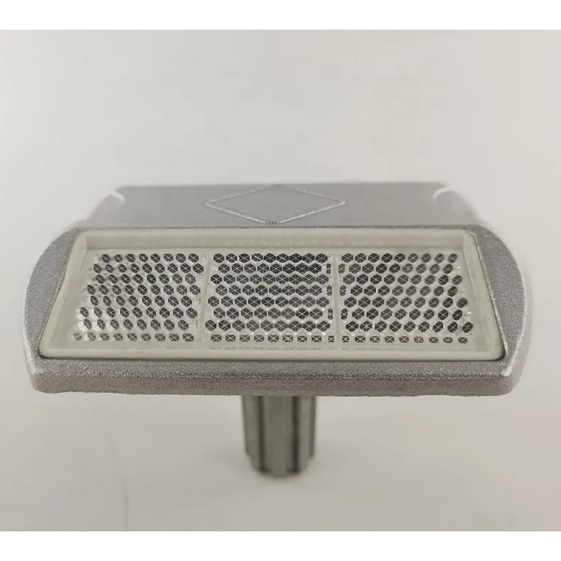 Aluminum Road Stud Double Sides Reflective Pavement Marker Reflecting Aluminum Road Stud