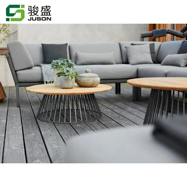 fashion Customized Outdoor tea table living room coffee table furniture  Garden Patio wood side table