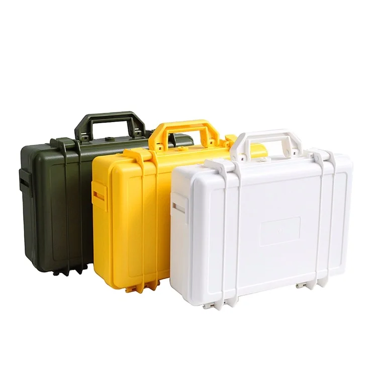 High Security Waterproof Storage Instrument Tool Plastic Case With Foam