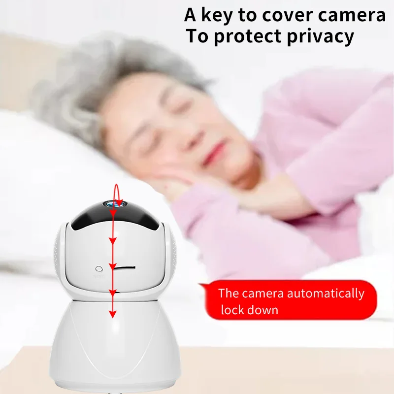 390eyes 360 720P Smart Automatic Tracking Wireless Security IP Camera Surveillance Wireless Baby Camera