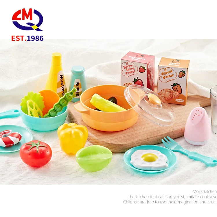 
Educational Pretend Play With Refrige Oven Faucet Kitchen Electric Dishwasher Set Toys Cooking Spray Chef Games For Girl 