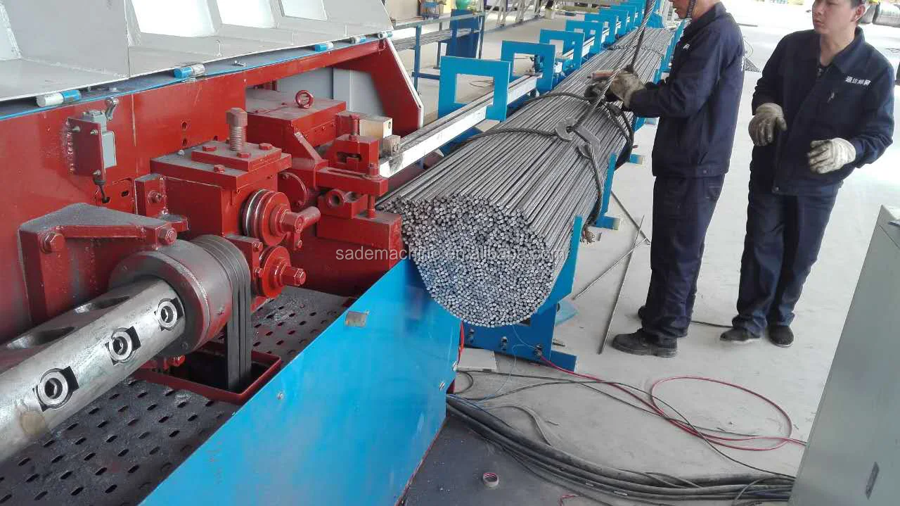 
stainless steel wire straightening and cutting machine 